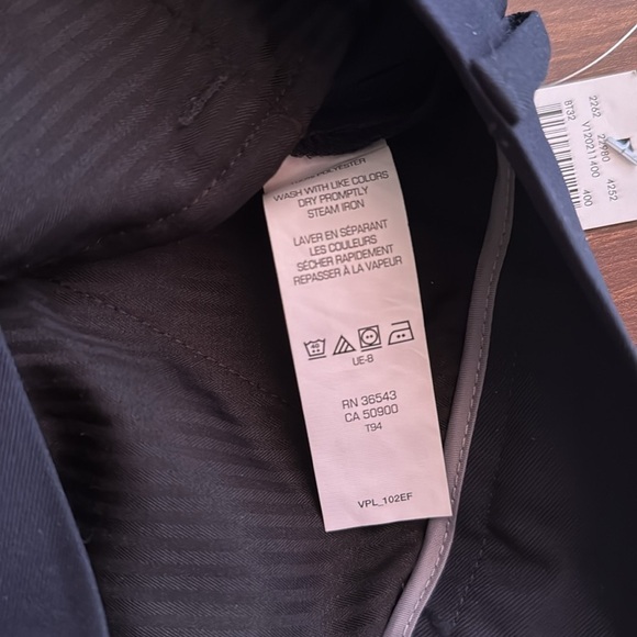 VAN HEUSEN Slim Fit Non Iron Blue Pants size 34x30 - Picture 5 of 8